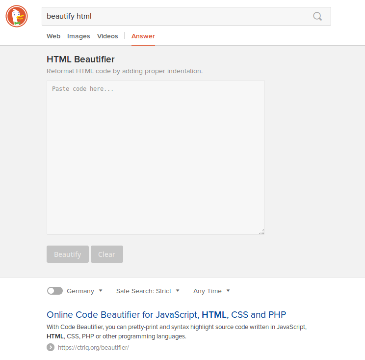 is duckduckgo better than google