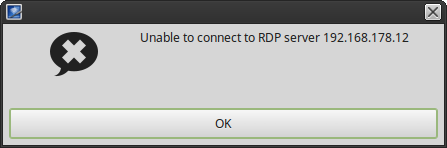 remmina remote desktop protocol rdp certificate details